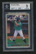 2000 Topps Traded Miguel Cabrera #T40 RC BGS 9 – front of graded card